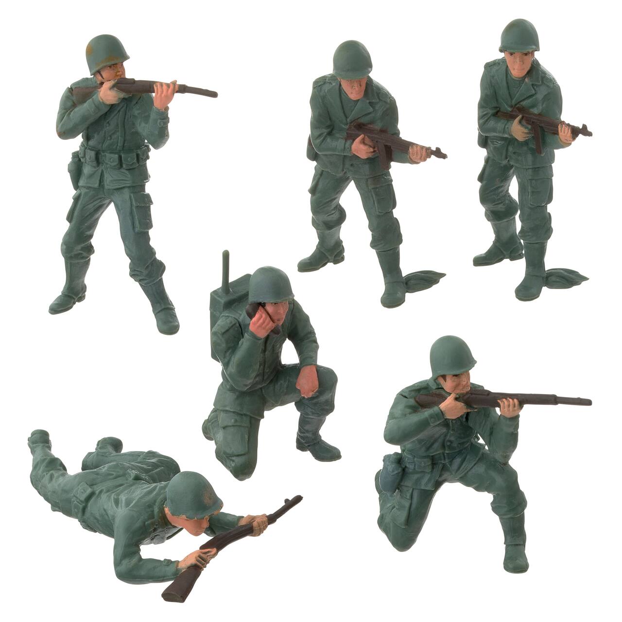 12 Pack: Safari Ltd® Designer TOOBS® Army Men Set